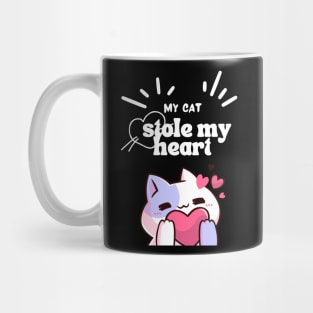 MY CAT STOLE MY HEART Mug